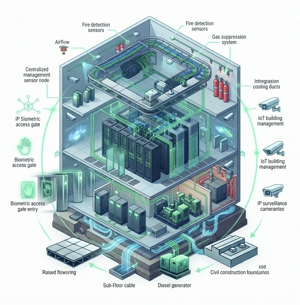 Turnkey Data Centre Infrastructure (Physical Layer)